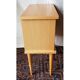 70s light oak bedside
