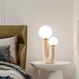 Nordic style double head table lamp
