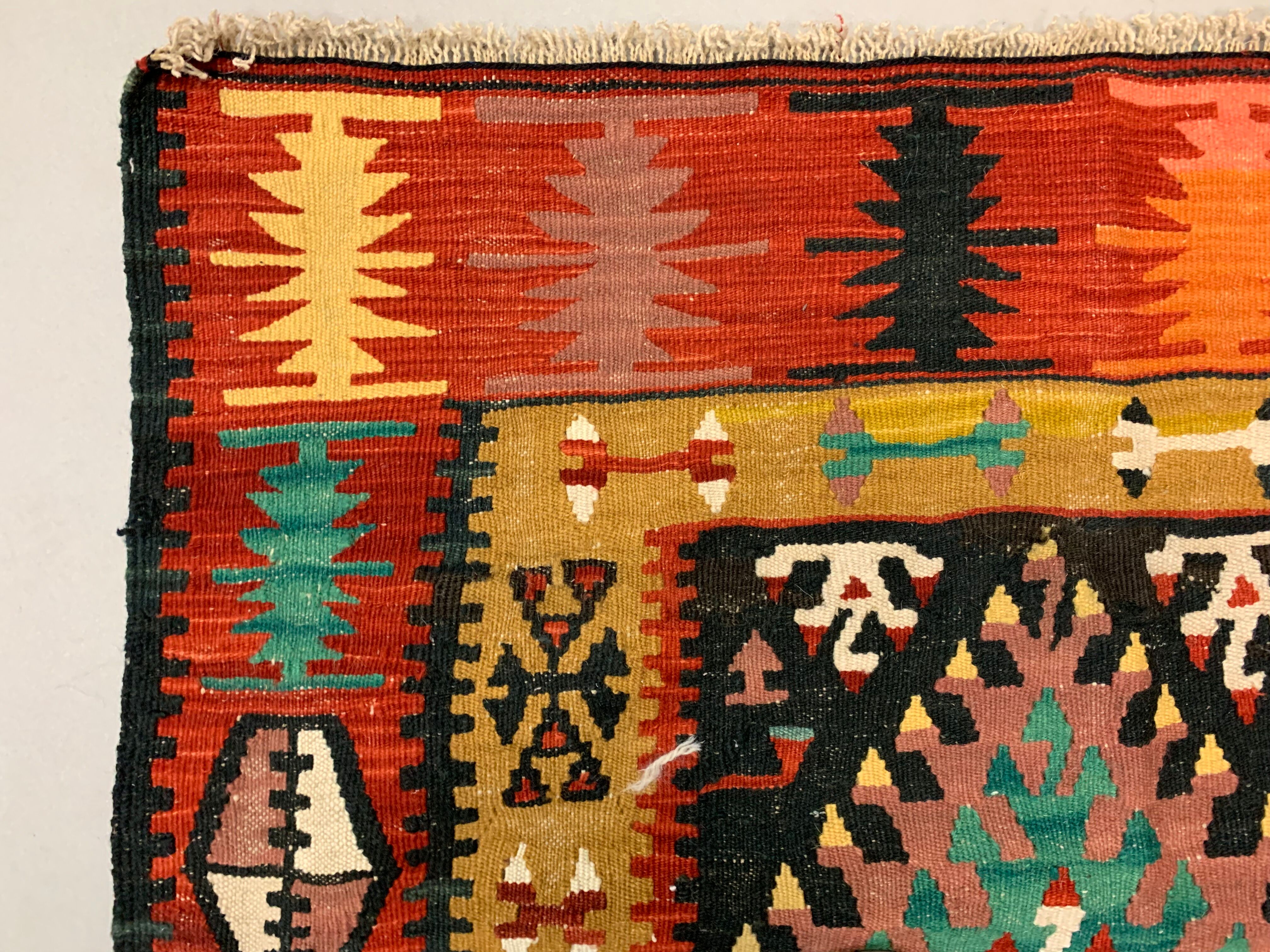 Turkish kilim kelim rug - 188x101 cm