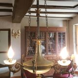 Empire style chandelier 6 burners