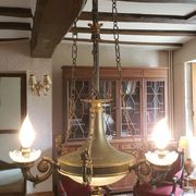 Lustre style empire 6 feux