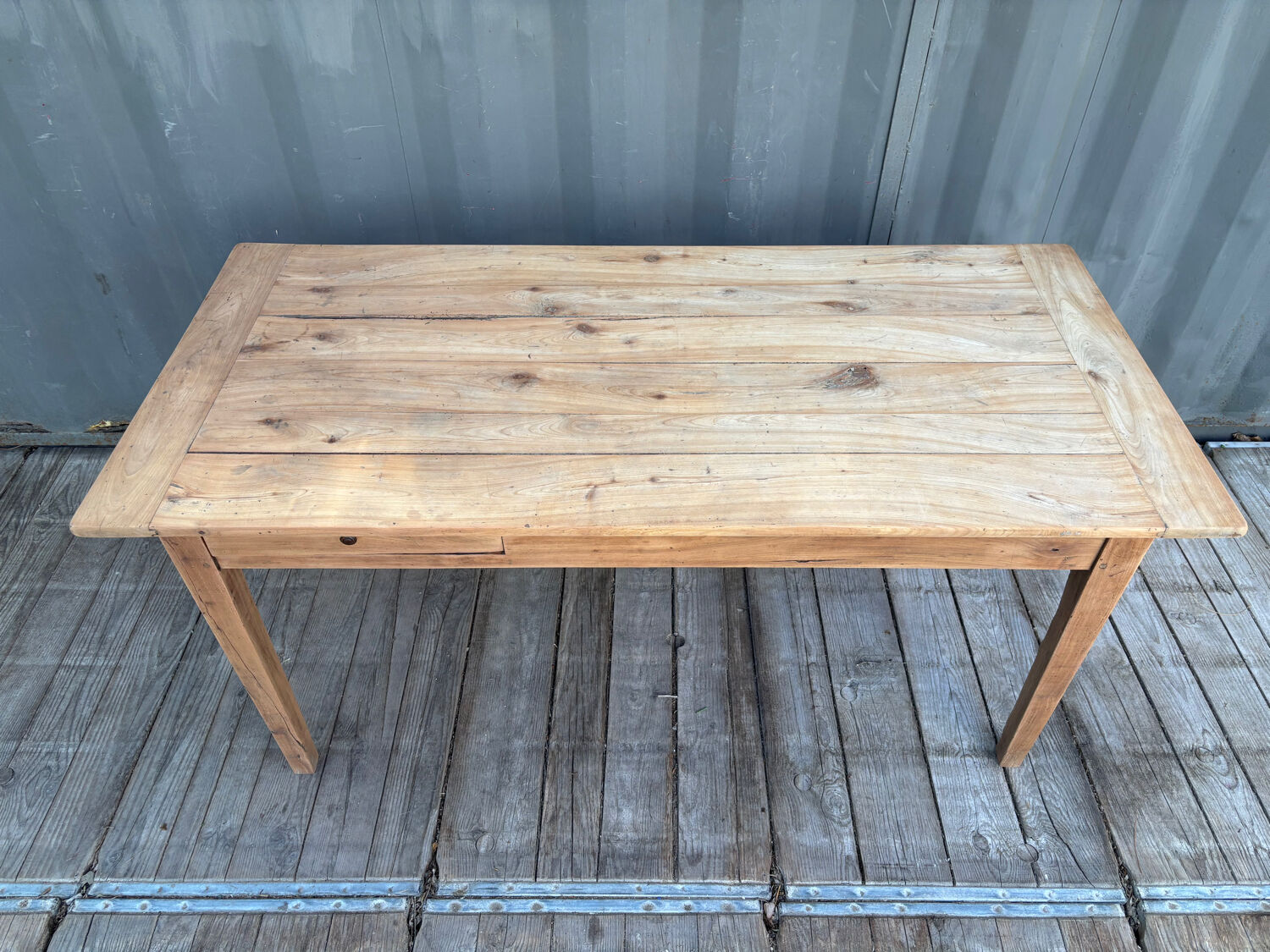 Old farmhouse table
