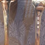 Pair of spoons and forks Christofle