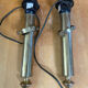 Pair of Antique Torch Style Candelabra Vintage Brass