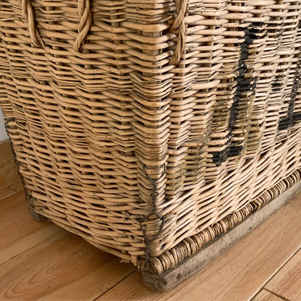 Panière vintage en osier