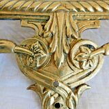 Paire de miroirs en bronze de style rocaille fin xixe