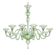 Chandelier en verre de Murano Rigadin par Simoeng pour Simoeng