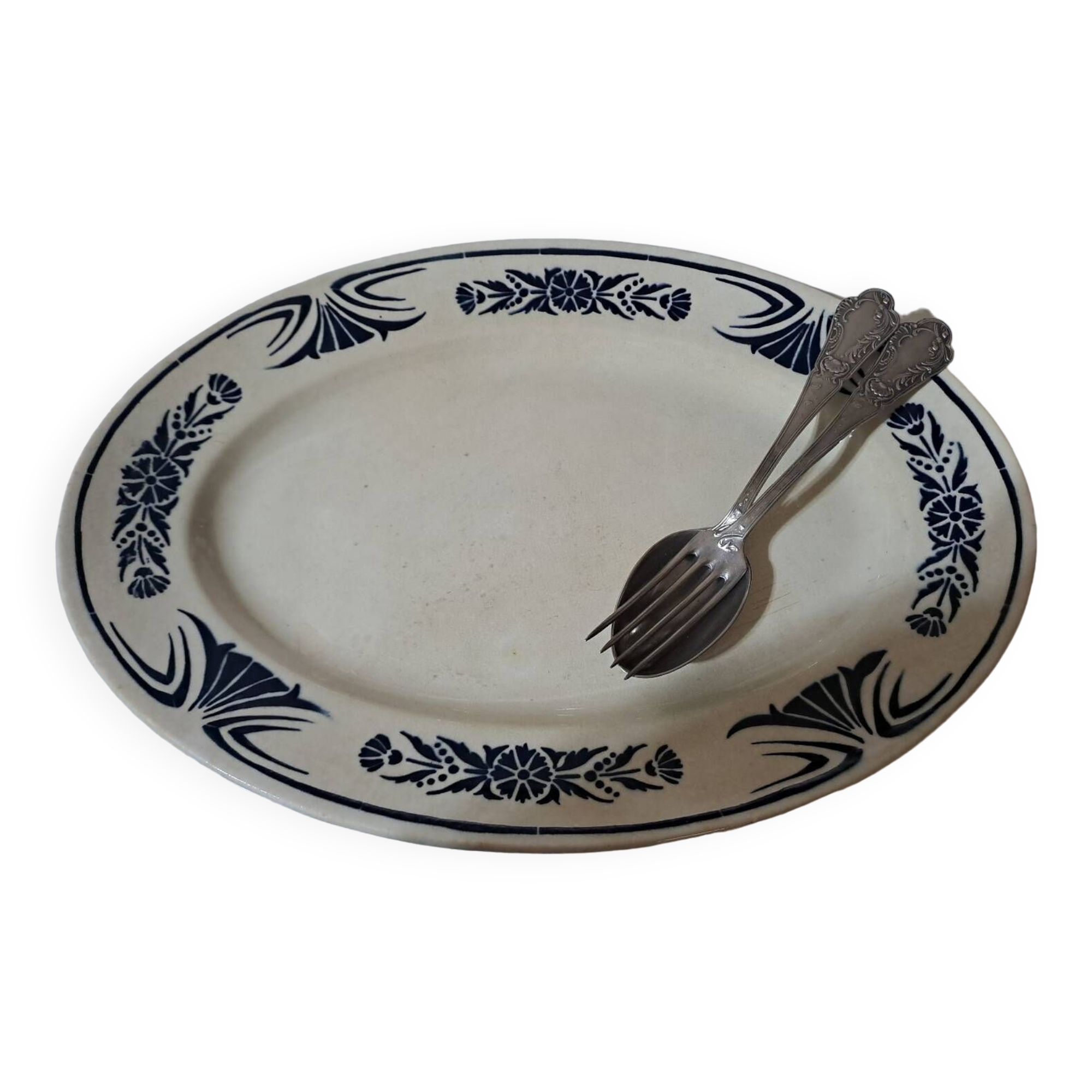 Badonviller oval dish