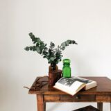 Green apothecary bottle