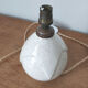 Art Deco cracked ceramic lamp