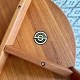 Vintage side table Salling Stolefabrik Durup, coffee table, midmodern