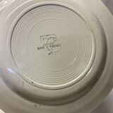 Set of 4 old bastia plates