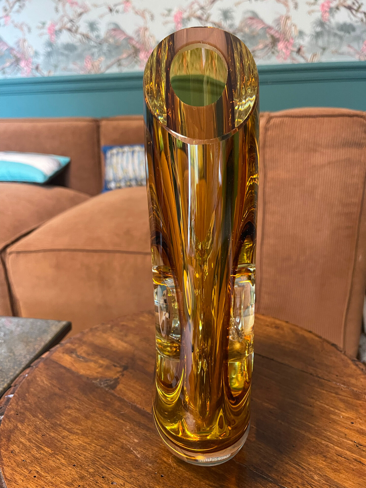 Sommerso vase from Murano