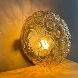 Glass flush mount ceiling or wall light by Helena Tynell