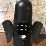 Metal owl, photophore