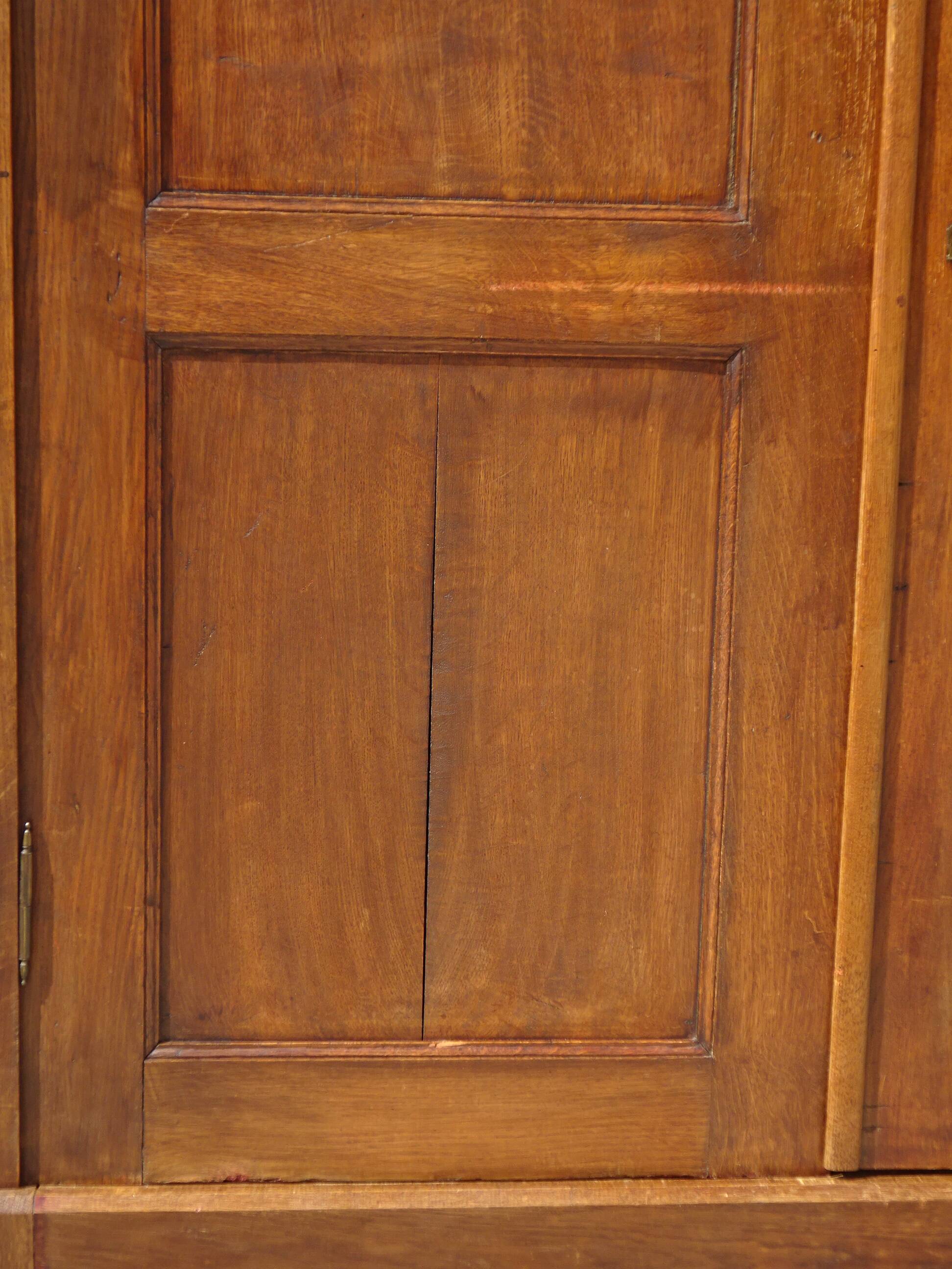 Large Parisian wardrobe in solid oak