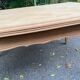 Louis XV extendable dining table, 20th century, renovated in solid oak, 245cm