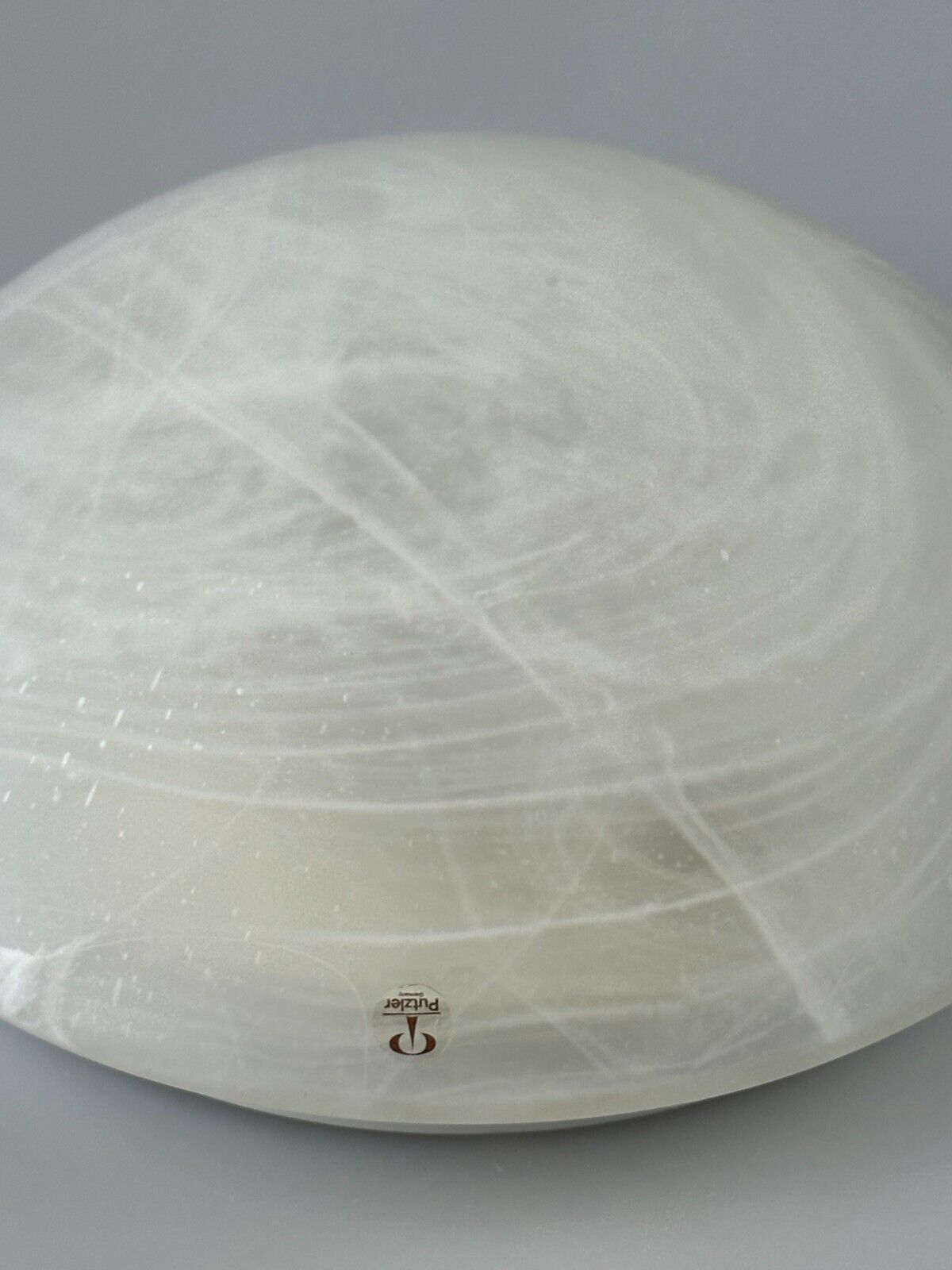 60s 70s Peill & Putzler Germany Plafoniere ceiling lamp glass space design