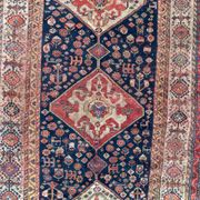 Ancient Persian carpet ghashghai 120x212cm
