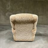 Pair of seventies foam armchairs