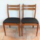 Paire de chaises scandinaves vintage