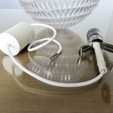 "ERCO" Diamond pendant light by Aloys Gangkofner Germany 1970 vintage