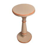 Old wooden pedestal table