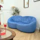 Blue Pumpkin Sofa by Pierre Paulin, 2-seater