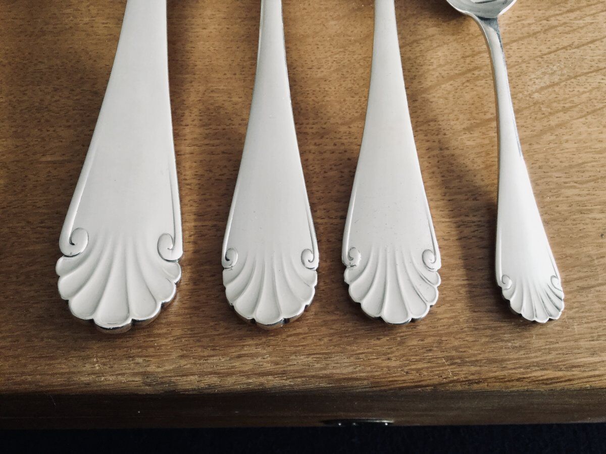 Housewife 37 pieces Christofle model Directoire Rat tail