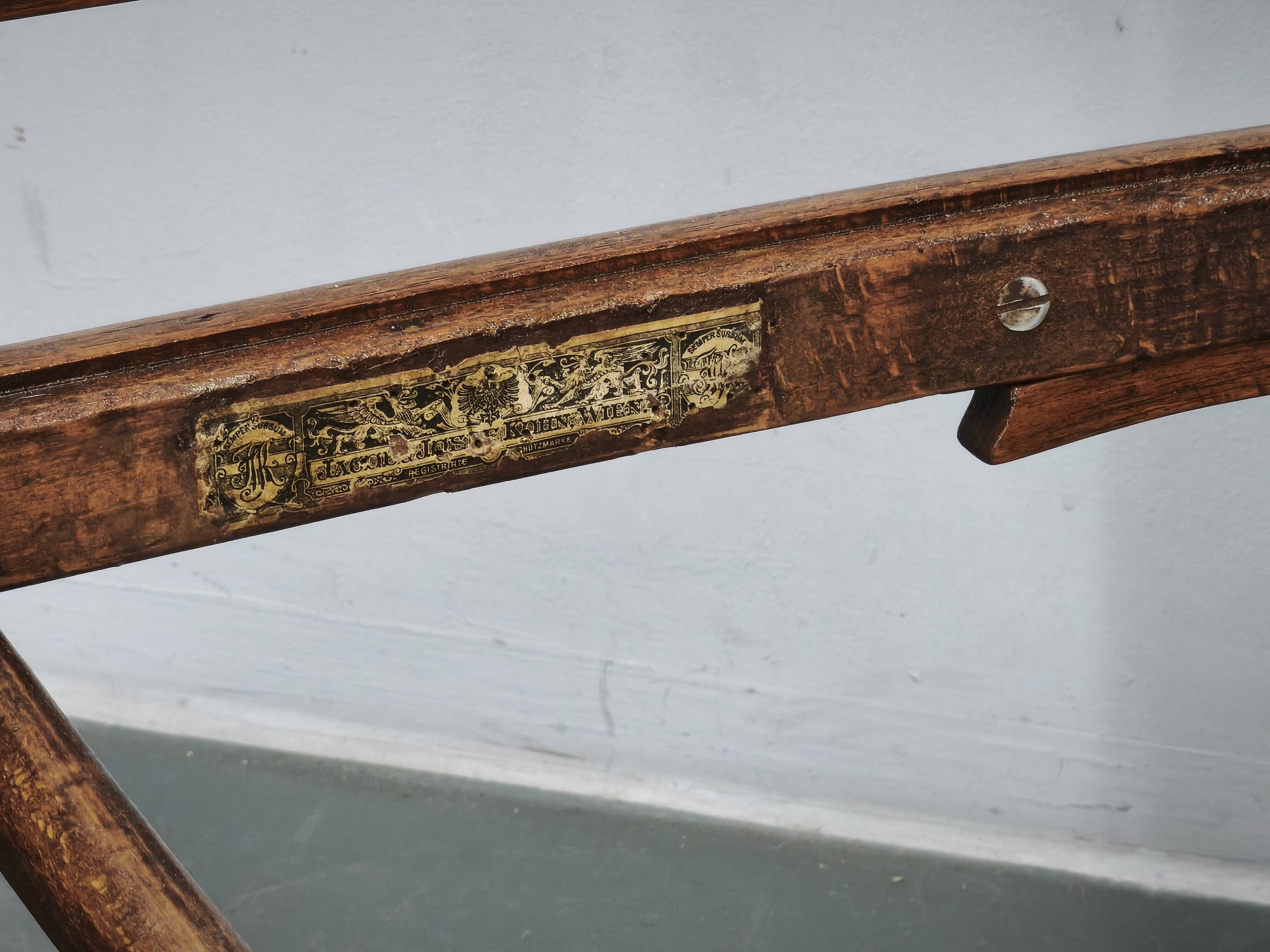 Gustav Siegel Model 715/C Settee for Jacob & Josef Kohn, circa 1901