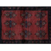 Tapis vintage turc de oushak tissé à la main 108x163 cm