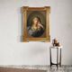 Antique painting of the Virgin of Sorrows from the 18th century