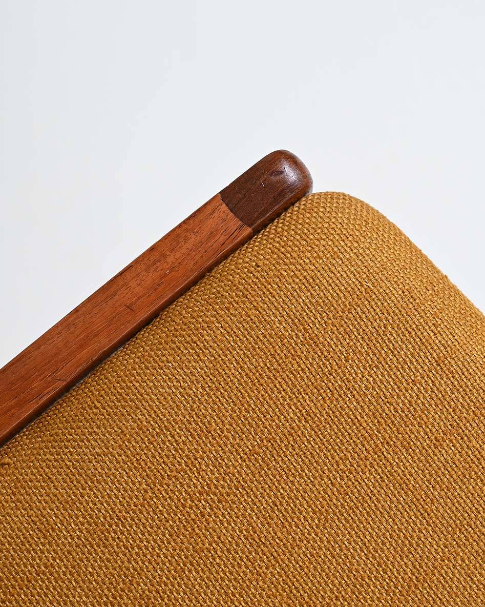 Set of 4 teak dining chairs, Scandinavia, 1960s