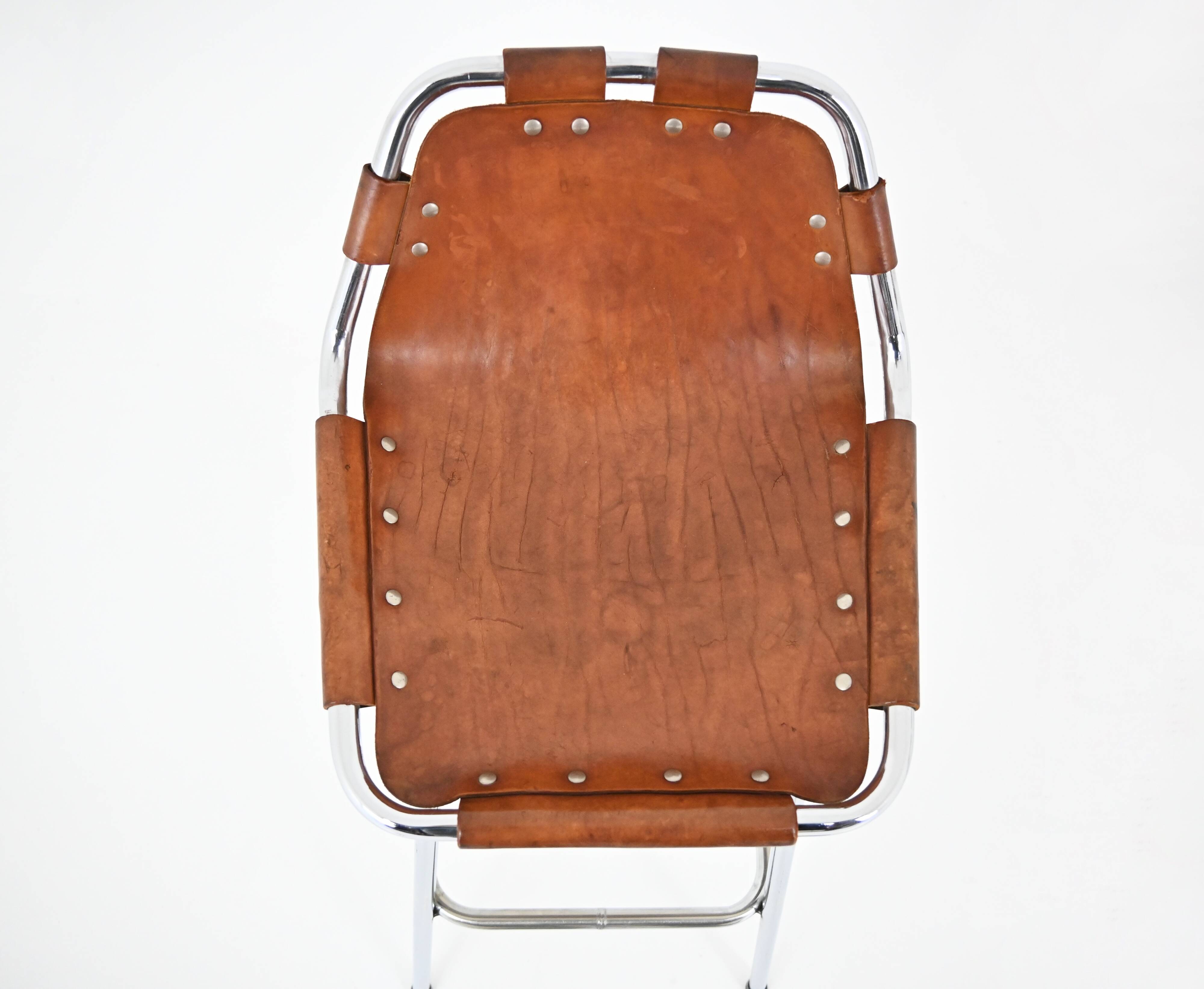 Ensemble de 2 Tabourets Les Arcs par Charlotte Perriand, 1960s