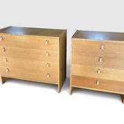 2 commodes Søborg en chêne scandinave