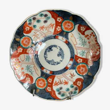 Asiette porcelain Imari, nineteenth century