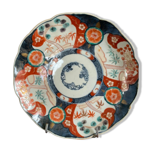 Asiette porcelaine Imari, XIXème