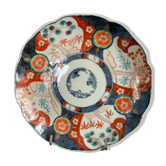 Asiette porcelaine Imari, XIXème siècle
