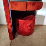 70s corner dressing table