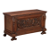 Walnut chest with baroque carvings