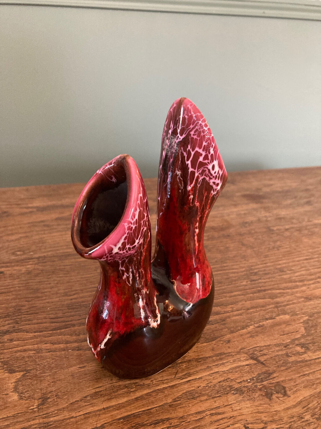 Vallauris double vase