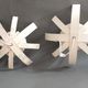 Pair of white lacquered steel sconces by Michel Boyer for Oxam circa 1970.
