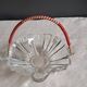 Art Deco glass basket
