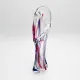 XXL Vase Crystal Max Verboeket Kristalunie Maastricht 43cm Signed