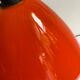 Vintage orange pendant lamp