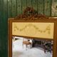 Louis XVI overmantel mirror with cherubs from the XIXth century