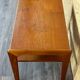 60s 70s teak side table with drawer Arne Wahl Iversen Denmark