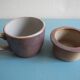 Ancienne tasse tisanière grès Arnon table vintage cup teapot 60s