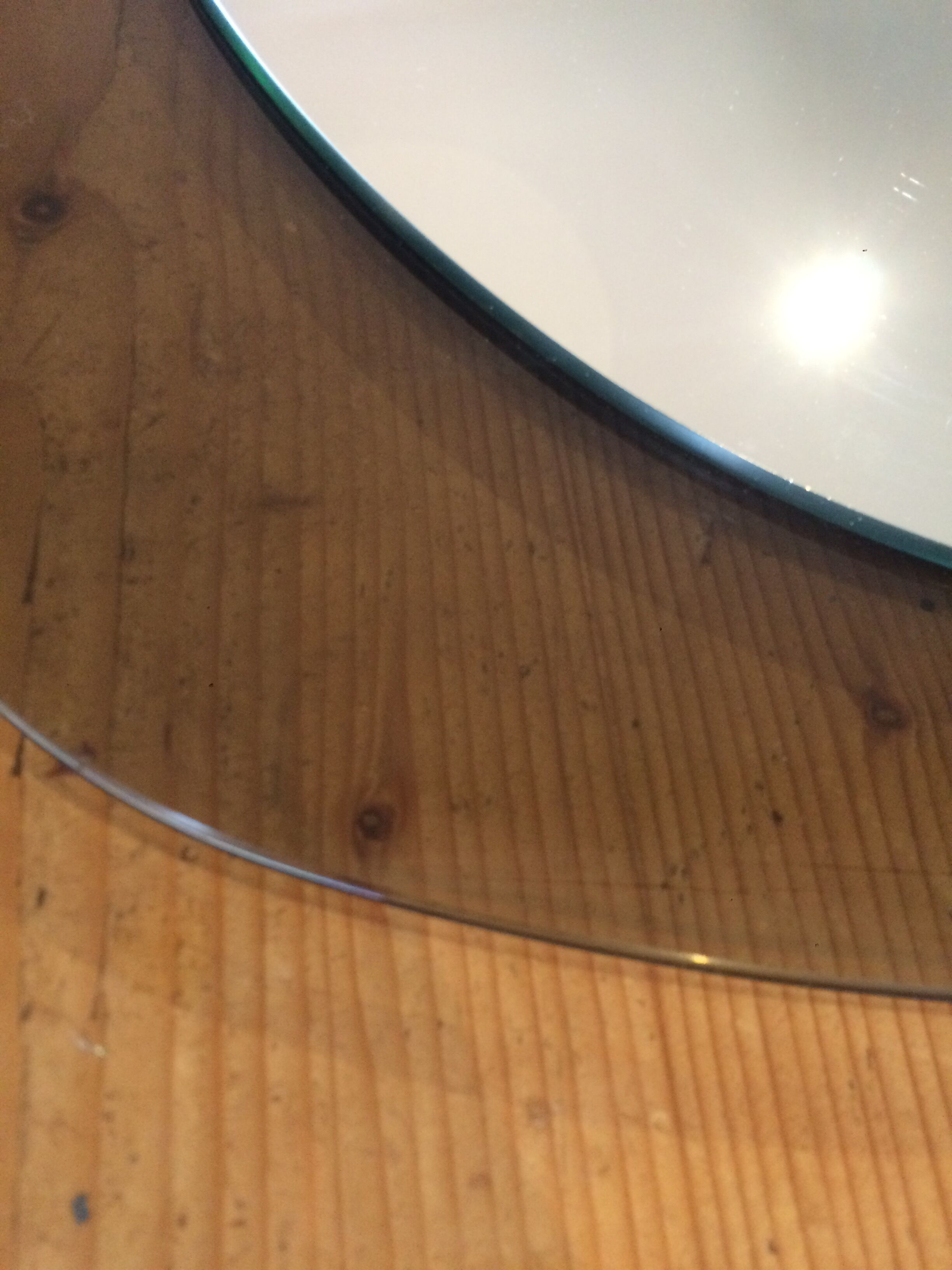 Oval Mirror Design 1970'S Fontana Arte 69x54cm