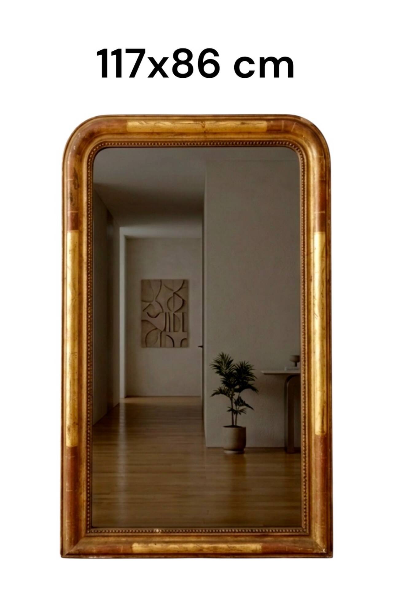 Louis-Philippe gold mirror 117x95